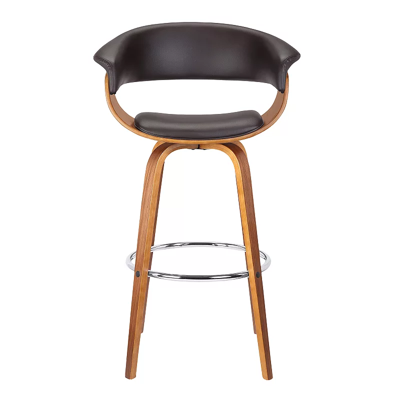 Armen Living Julyssa Swivel Counter Stool