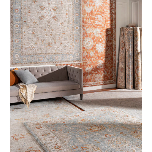 Avant Garde Blue & Taupe Rug