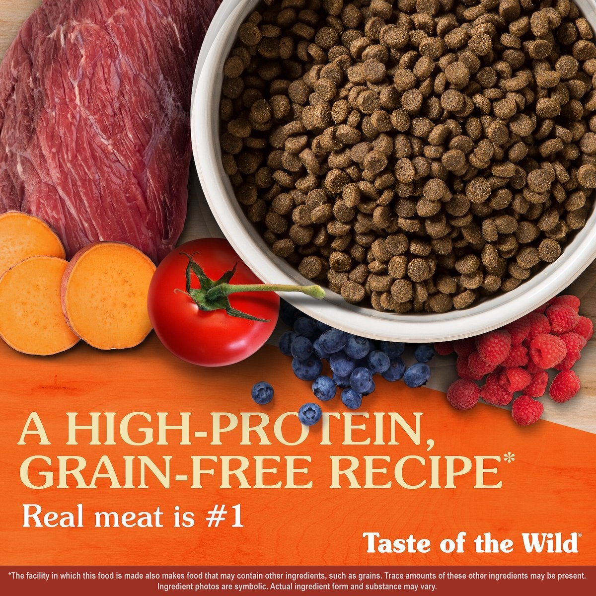 Taste of the Wild High Prairie Puppy Formula Grain-Free Dry Dog Food