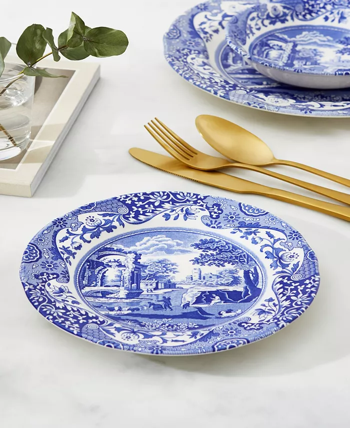 Spode Blue Italian Salad Plate Set of 4