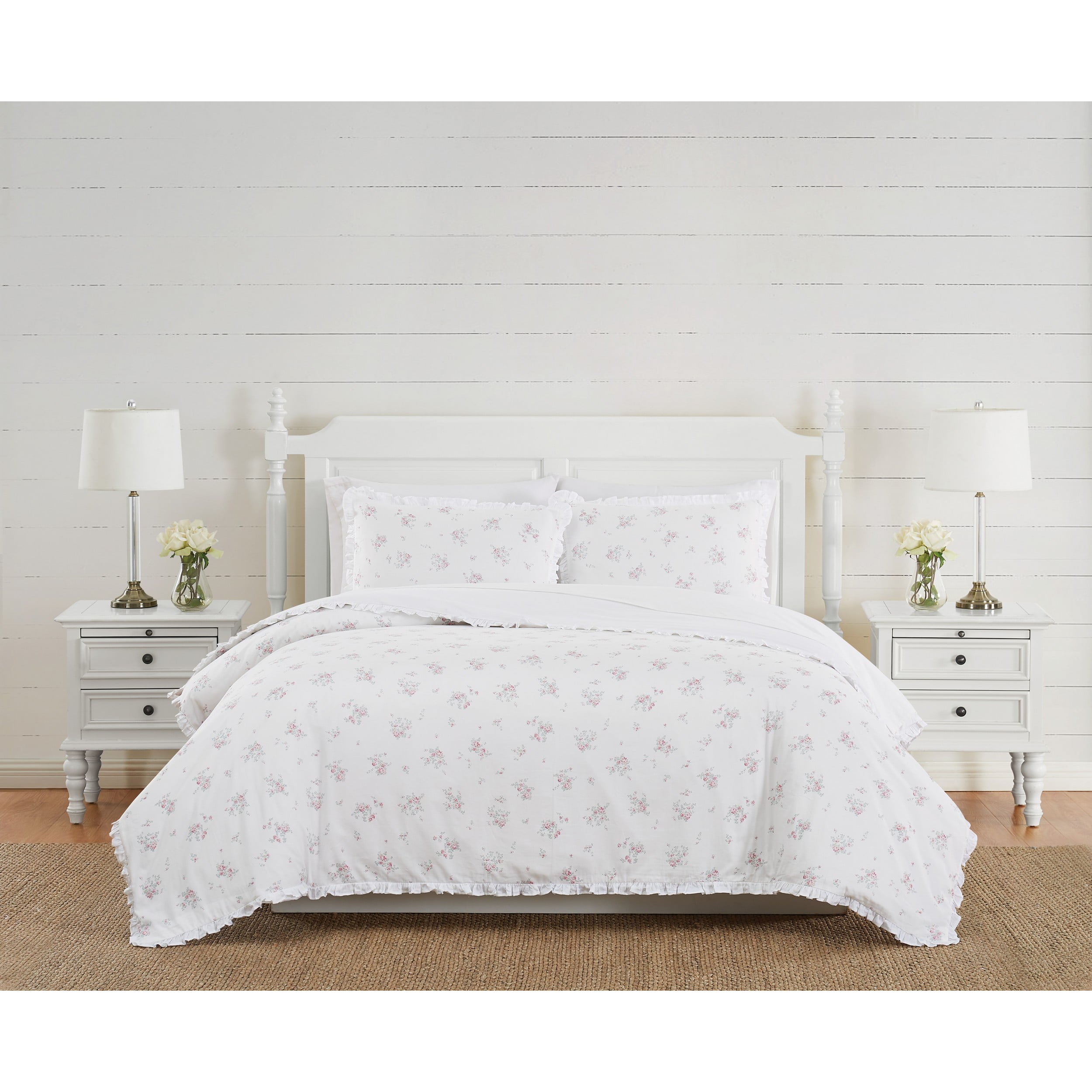 The Farmhouse by Rachel Ashwell Signature Rosebury Twin/Twin XL 2 Piece Duvet Cover Set