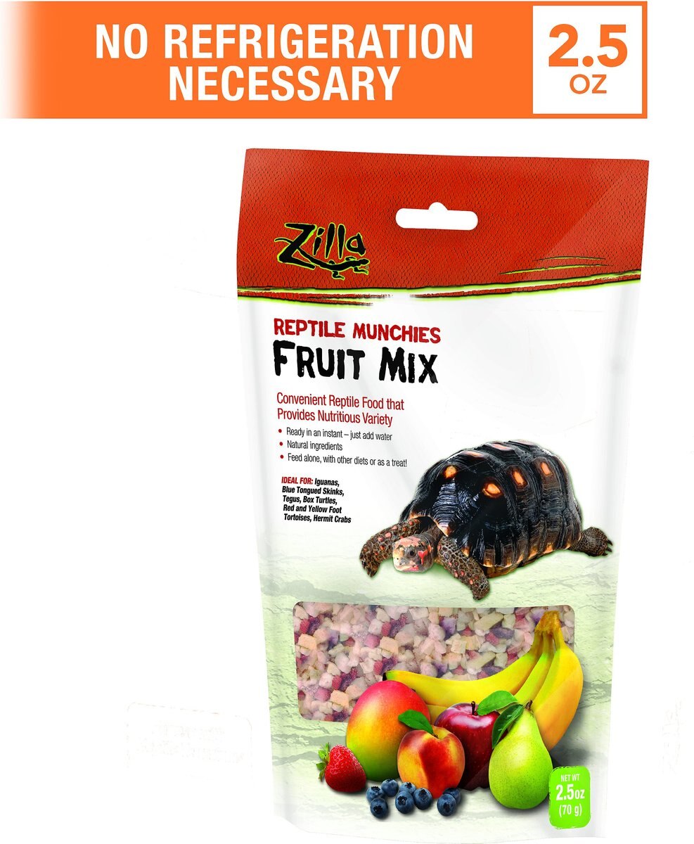 Zilla Reptile Munchies Fruit Mix Reptile Food