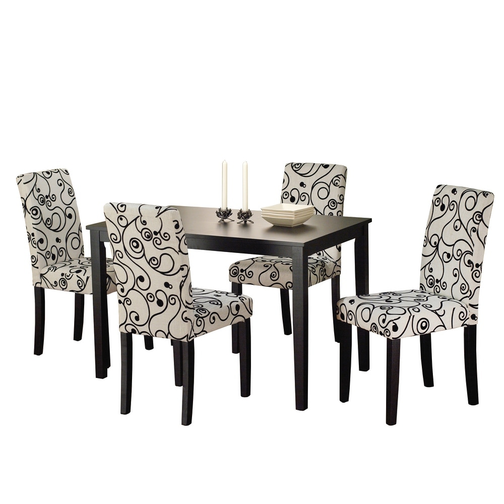 Simple Living Sophia 5 piece Parson Cream Dining Set