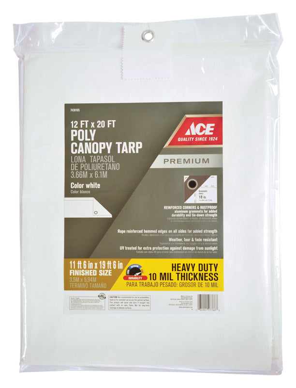 CNPY TARP HD 12'X20' WHT