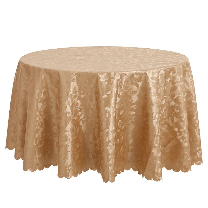 Round Pvc Wrinkle-resistant Washable Suitable Restaurant Table Cover 1 Pc， 71 X 71