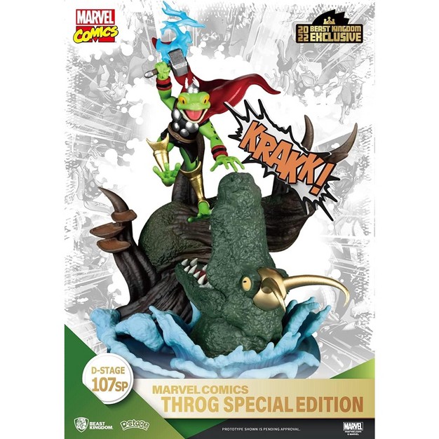 Beast Kingdom Co Marvel Ds 107sp Throg Exclusive D stage 6 Inch Statue