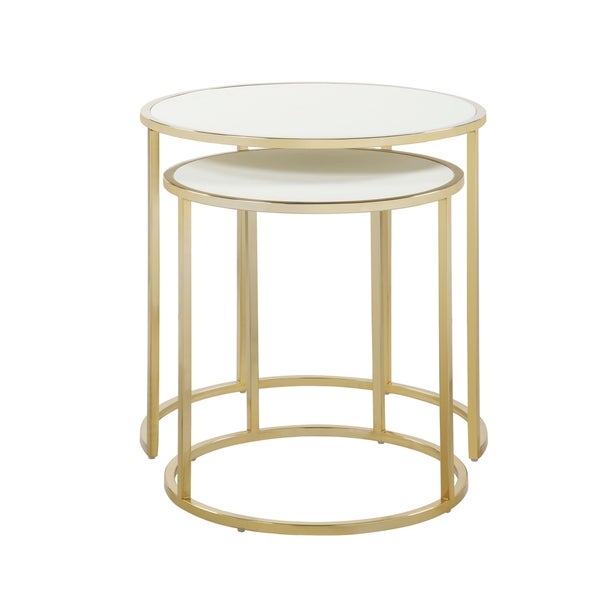 Chic Home Olivia Nightstand Side Table 2 Piece Set