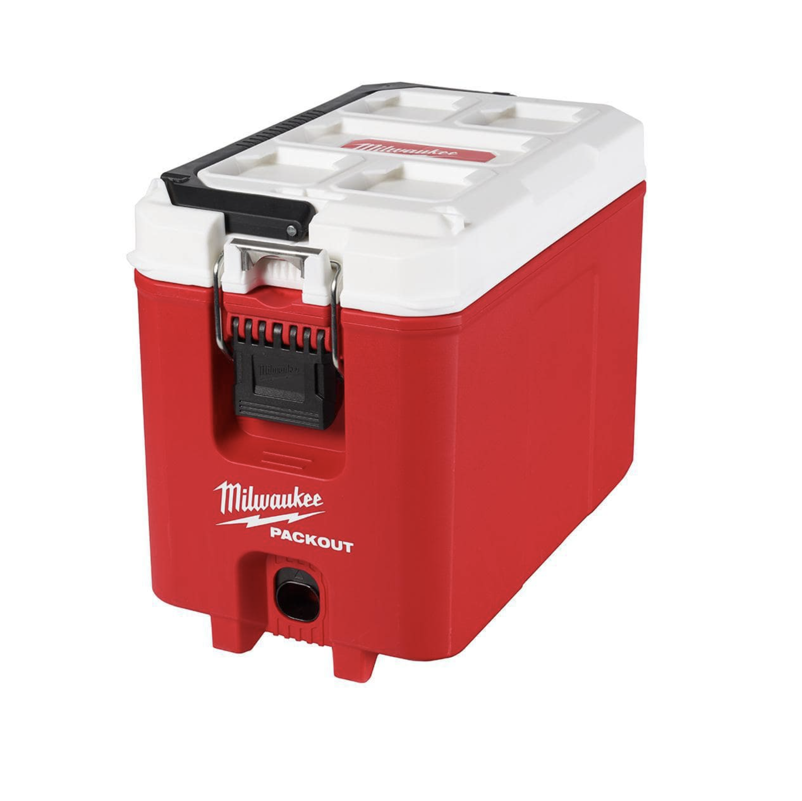 Milwaukee Packout 10 In. Red 16 Qt. Compact Cooler