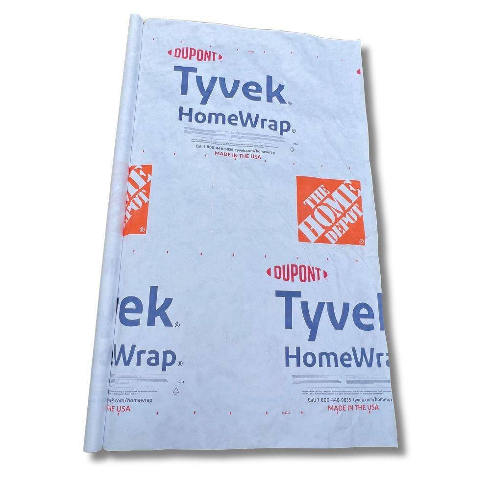 TYVEK 9 ft. x 150 ft. HomeWrap Housewrap (1350 Sq.Ft) D15540826