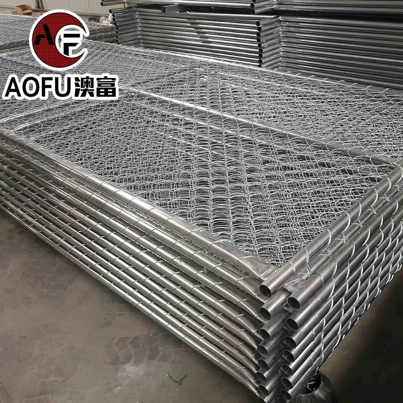 China Factory Supply Mesh fence Structure Fence Galvanized Temporary Chain Link Fence Panel