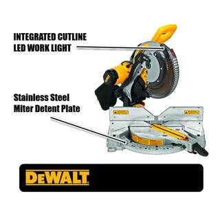 DW 15 Amp Corded 12 in. Double-Bevel Compound Miter Saw with Cutline LED DWS716XPS