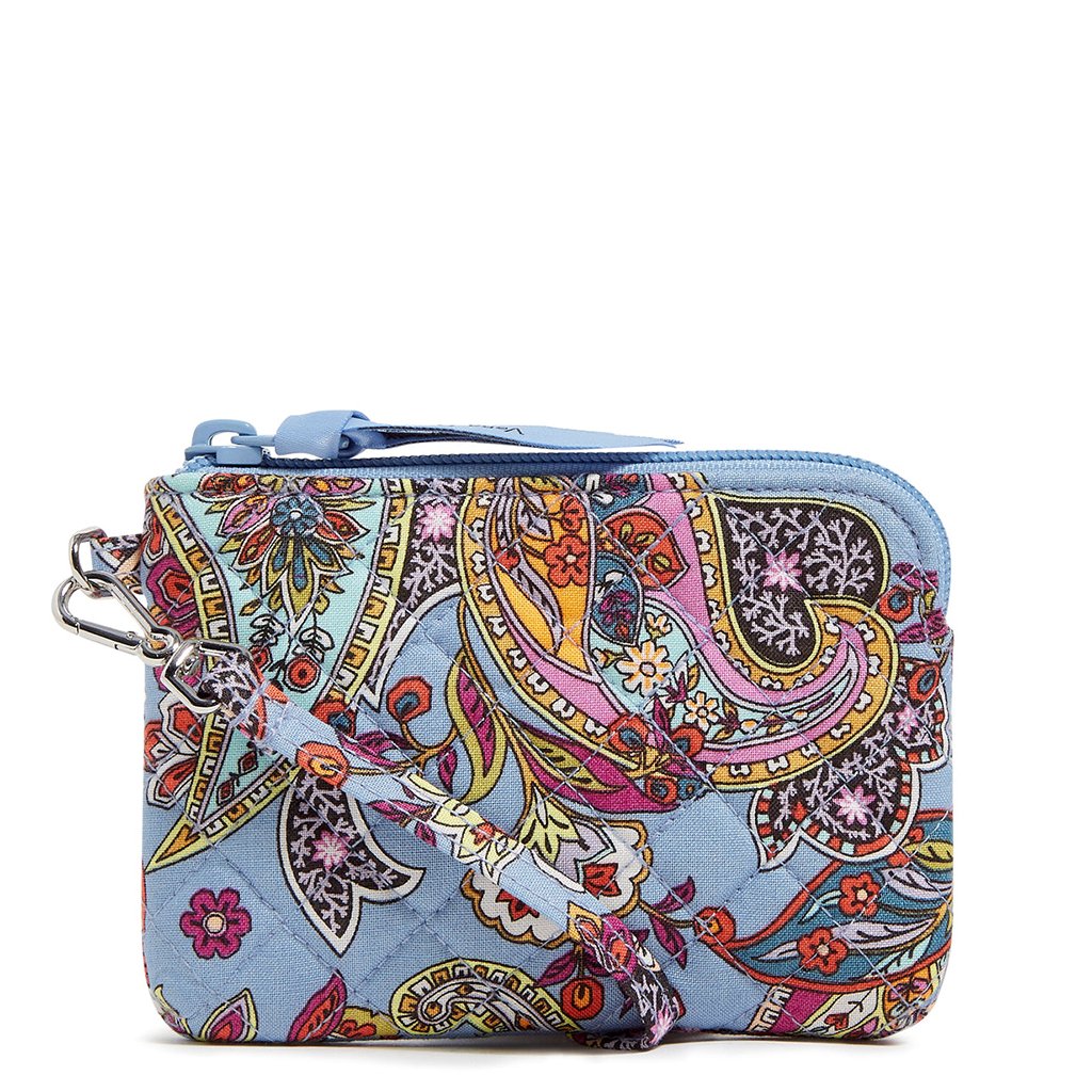 Vera Bradley  Clip & Zip Mini Pouch in Provence Paisley