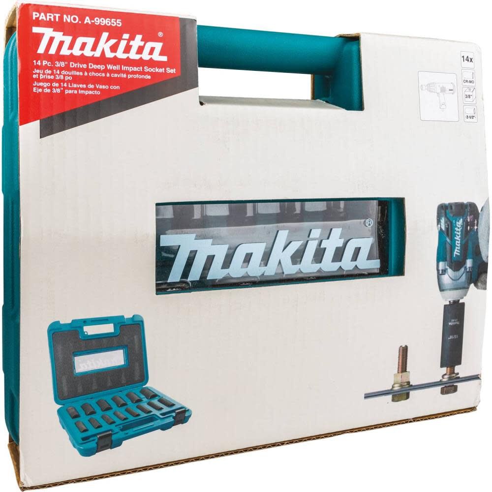 Makita 14 Pc. 3/8