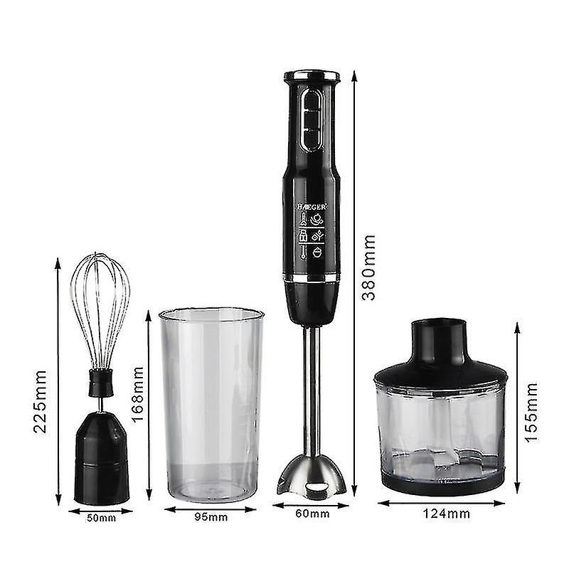 Naiwang Multifunctional Blender 600w Immersion Hand Stick Blender Vegetable Meat Grinder Mixer With Whis Smoothie Cup Milk Shake 3 In 1