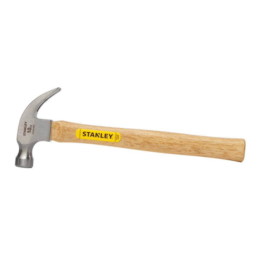 Stanley 10 oz. Hammer with 9-34 in. Wood Handle STHT51455