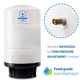 ISPRING 20 Gal. Metal Reverse Osmosis Water Storage Tank T20M