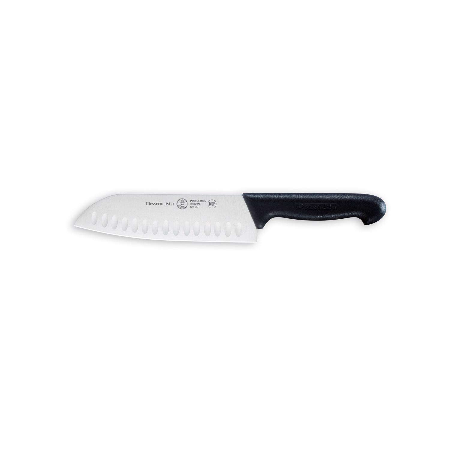 Messermeister Pro Series 7 in. L Stainless Steel Santoku Knife 1 pc