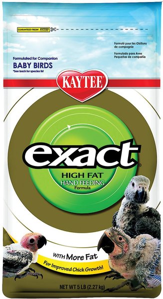 Kaytee Exact Hand Feeding High Fat Formula Baby Bird Food