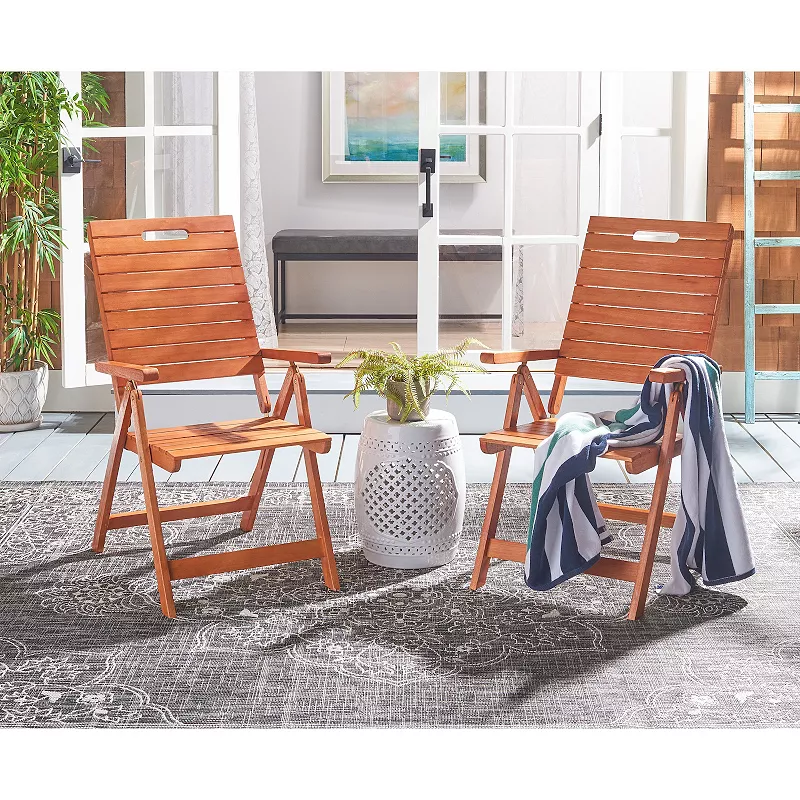 Safavieh Rence Folding Chair 2-piece Set