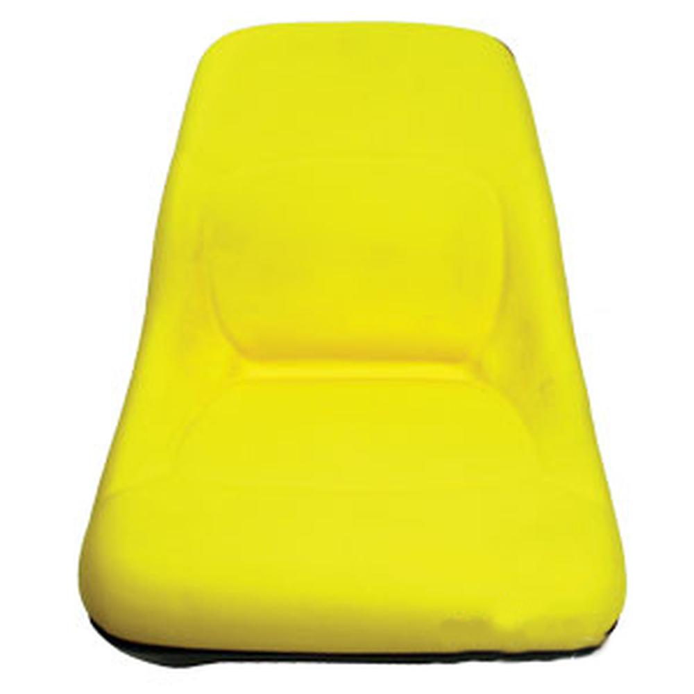 AM126865 Fits John Deere Riding Mower High Back Yellow Seat LT133 LTR155 SST16 +