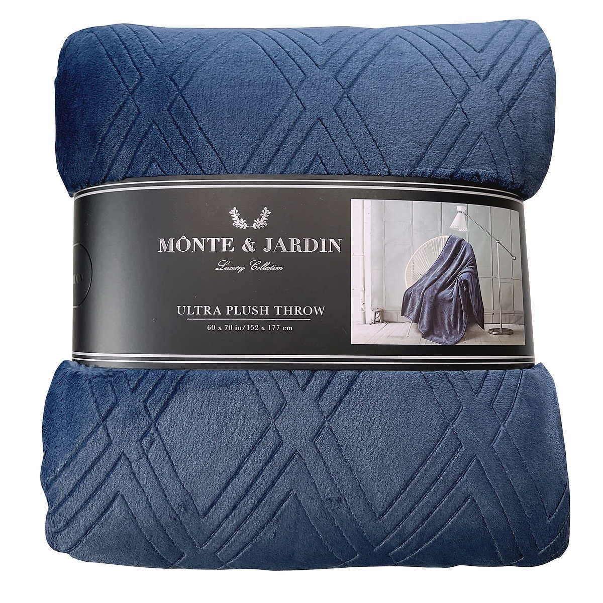 Monte and Jardin Ultra Plush Throw