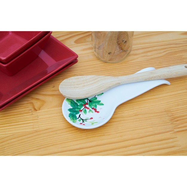 C amp f Home Berries Handpainted Spoon Rest