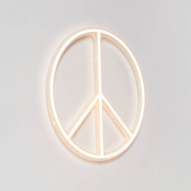 Peace Neon Kids x27 Wall Decor