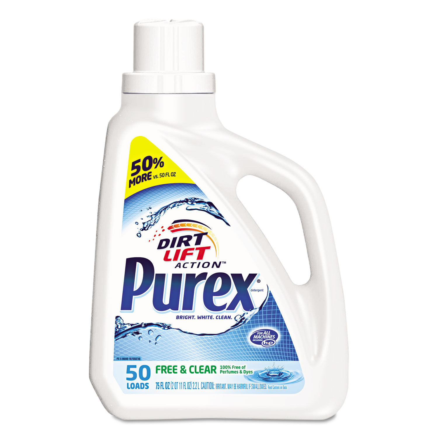 Free and Clear Liquid Laundry Detergent by Purexandreg; DIA2420006040EA