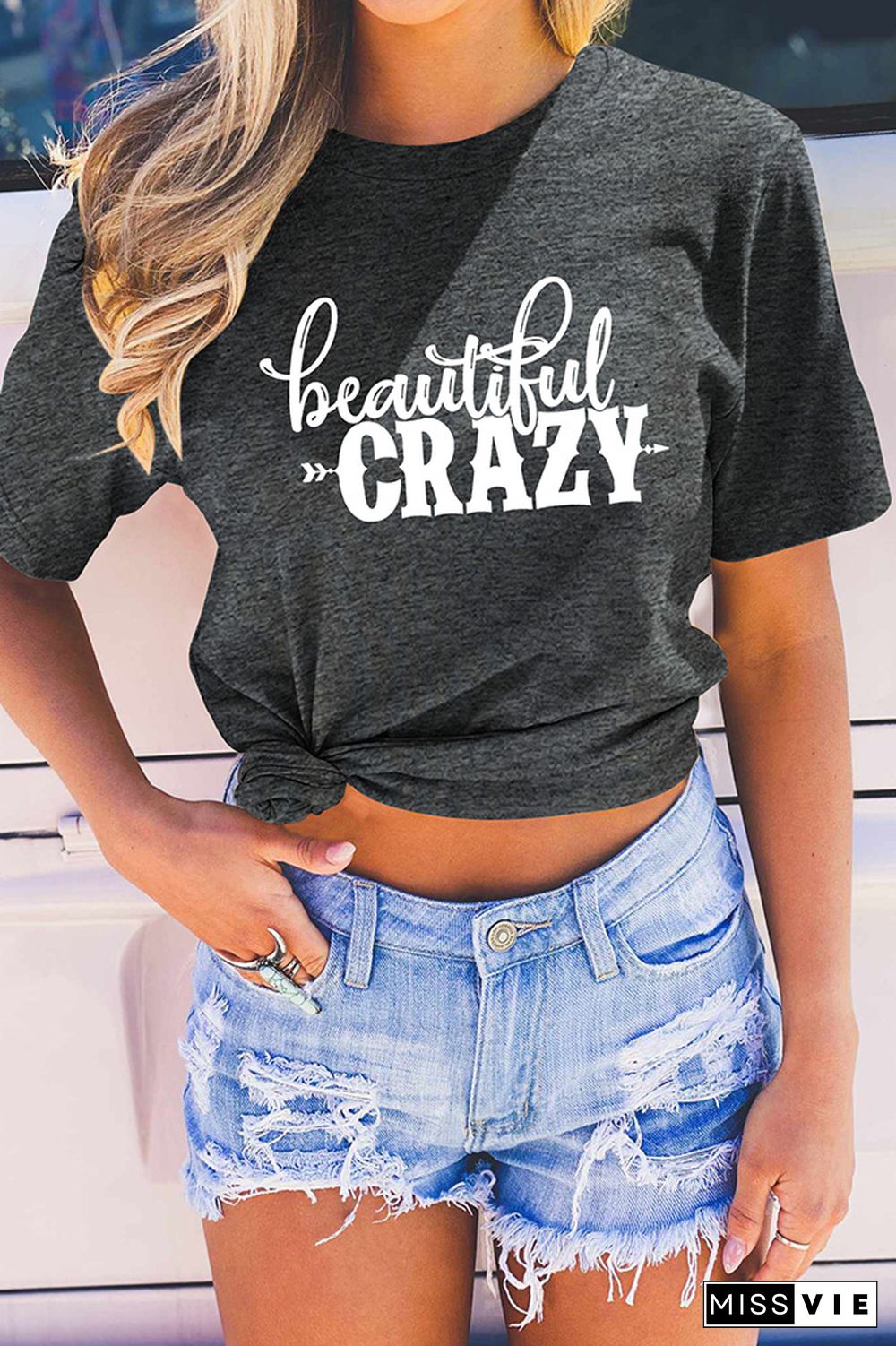 Beautiful Crazy Graphic Tee