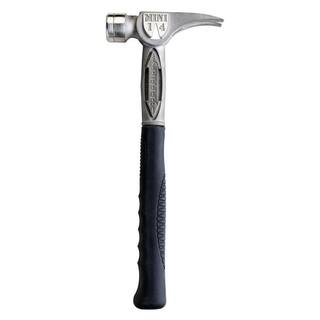 Stiletto 14 oz. TiBone Smooth Face Hammer with 15.25 in. Straight Handle TBM14RSS