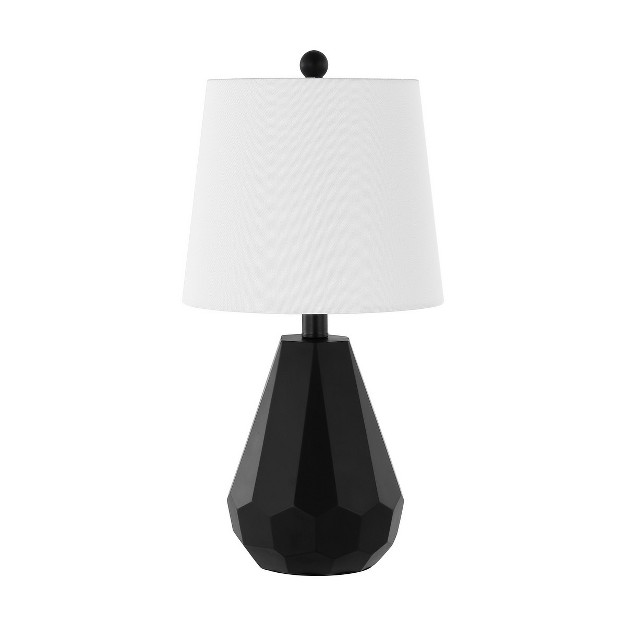 Seira 20 Inch Table Lamp Black Safavieh