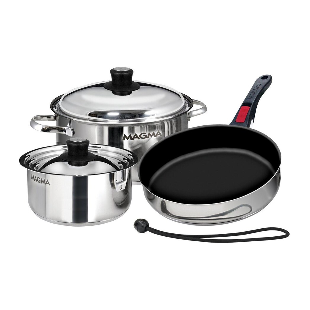 Magma Marine Induction Non-Stick Nesting Cookware Set