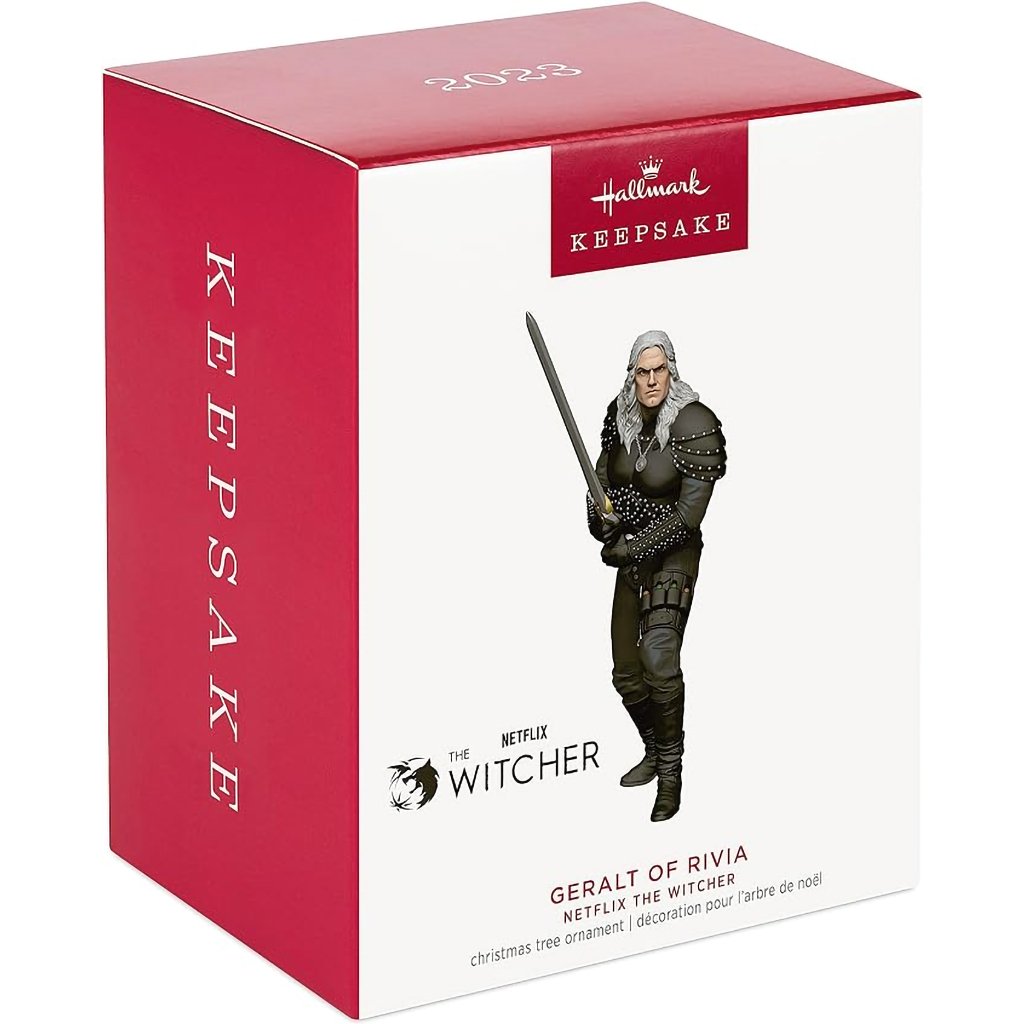 Hallmark  2023 Keepsake Ornament Netflix The Witcher Geralt of Rivia