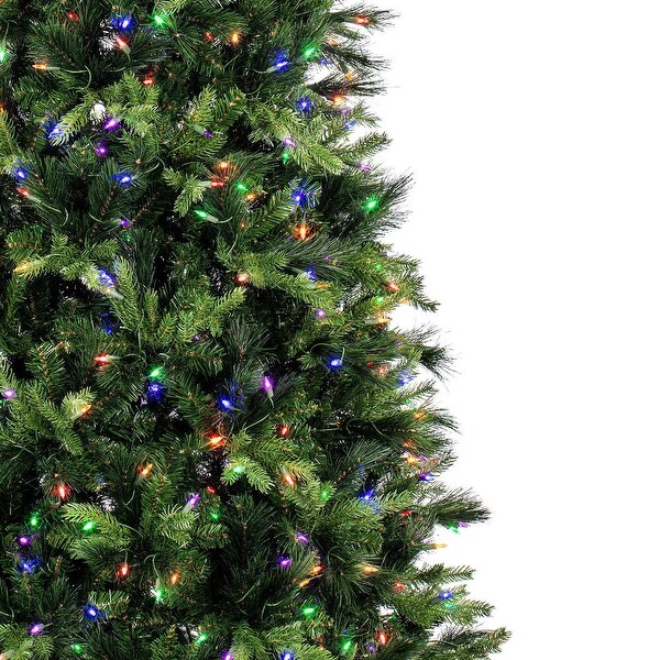 Vickerman 6.5' x 39 Southern Mixed Spruce Artificial Christmas Tree，LED Multicolored Lights