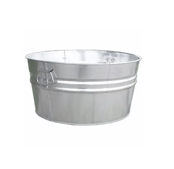 Factory direct supplies garden planters best selling modern metal flower buckets rustic garden planters wholesale