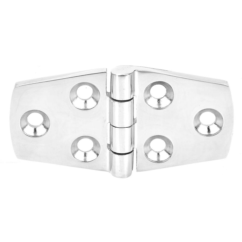 6 Holes Hinge Stainless Steel Door Furniture Installation Hardware Fittings 38 X 76mm