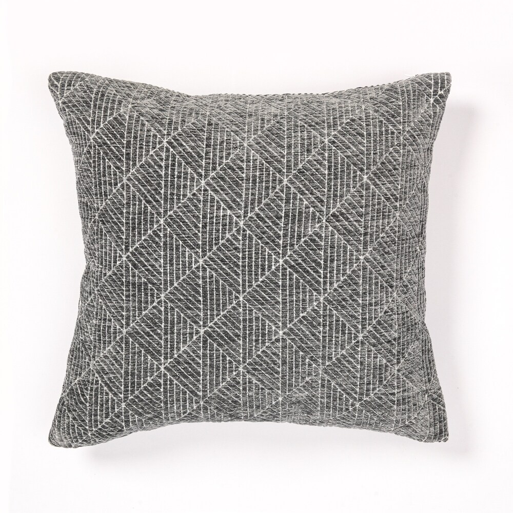 Freshmint Geometric Reversible Pillow