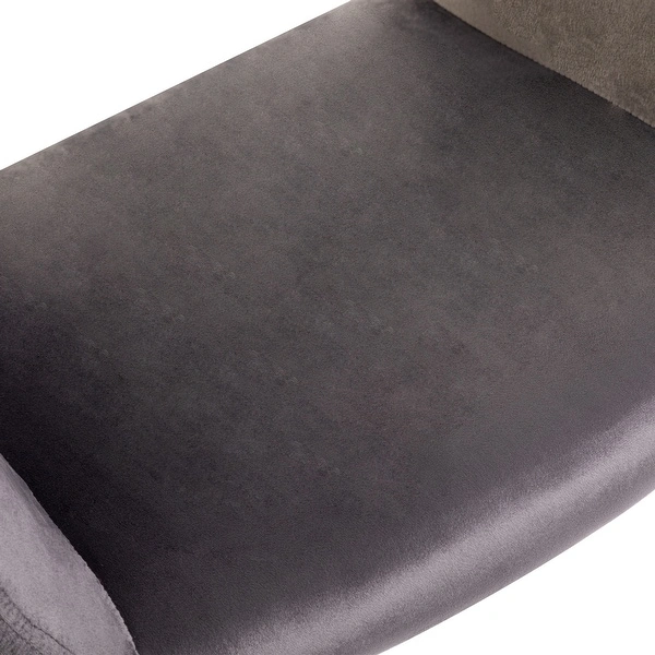 Set of 2 Modern Velvet Upholstered Accent Armchair with Metal Legs