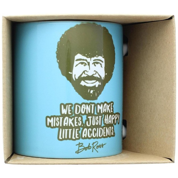 Nmr Distribution Bob Ross Happy Little Accidents 11oz Boxed Ceramic Mug