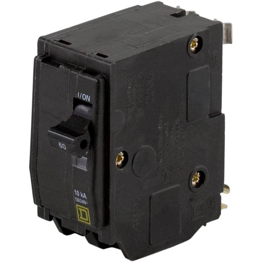 Square D QO 60 Amp 2-Pole Circuit Breaker(QO260CP) QO260CP