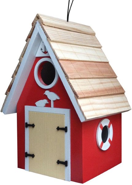 Home Bazaar Dockside Cabin Birdhouse