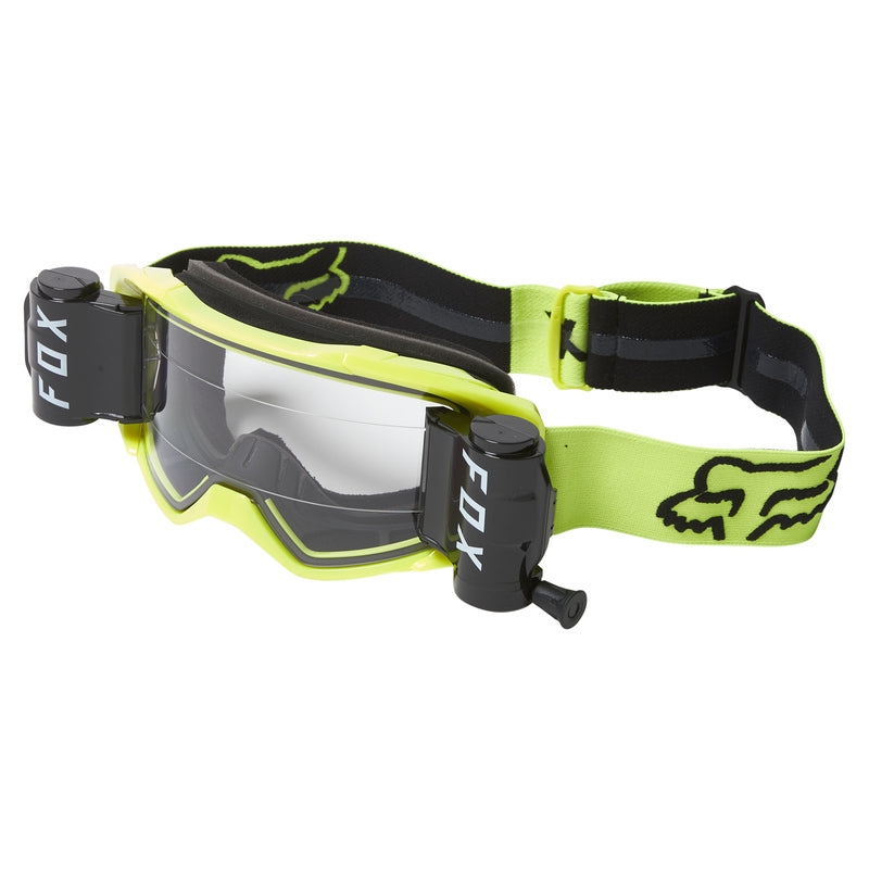 Fox Racing VUE Stray Roll Off Goggle - Black-Yellow