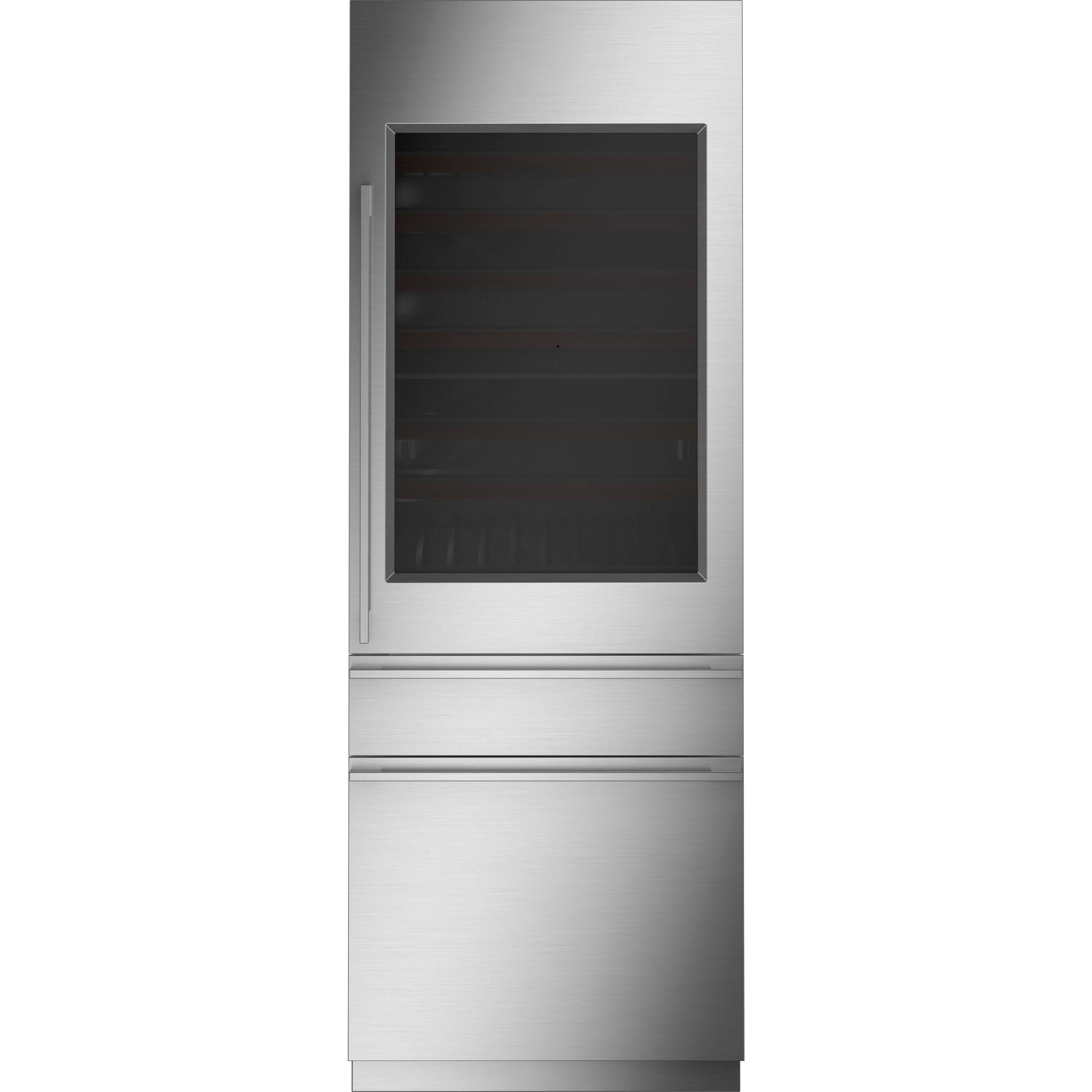 Monogram 106-Bottle Fully Integrated Wine Refrigerator ZIW303NPPII