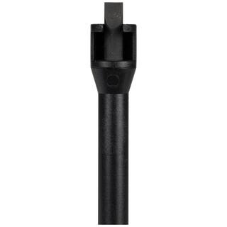 Klein Tools 14 in. Cabinet Tip Flat Head Screwdriver with 6-78 in. Round Shank 32215