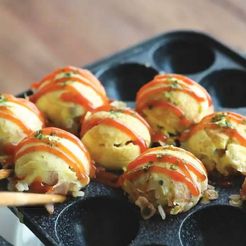 CookKing - TAKOYAKI Nonstick Grill Pan/Cooking Plate