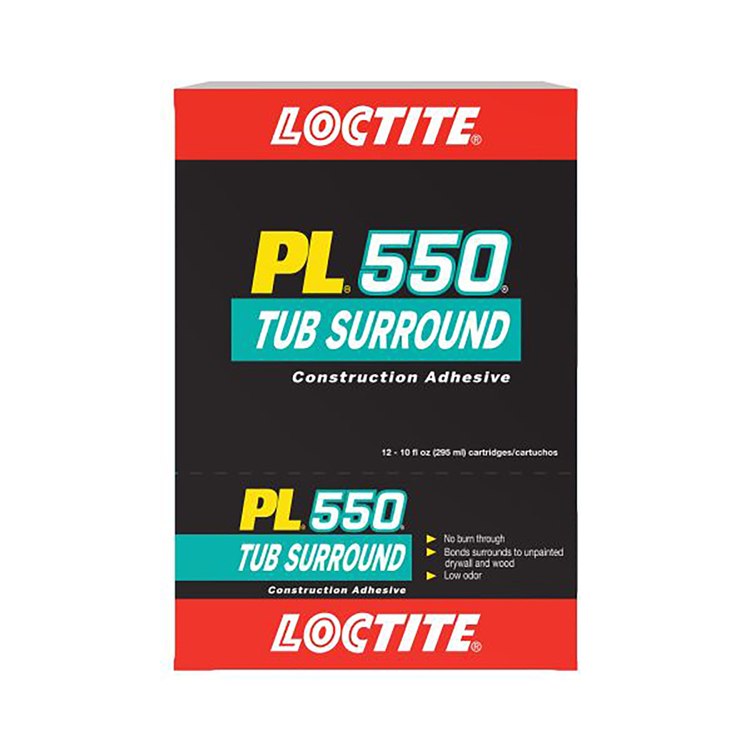 Loctite PL 550 Tub Surround Acrylic Latex Construction Adhesive 10 oz