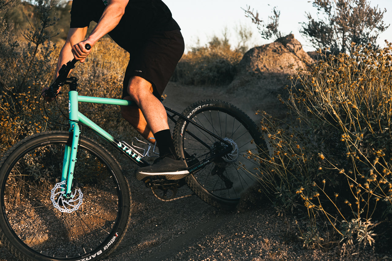 4130 All-Road - Flat Bar - Turquoise Fade (650b / 700c)