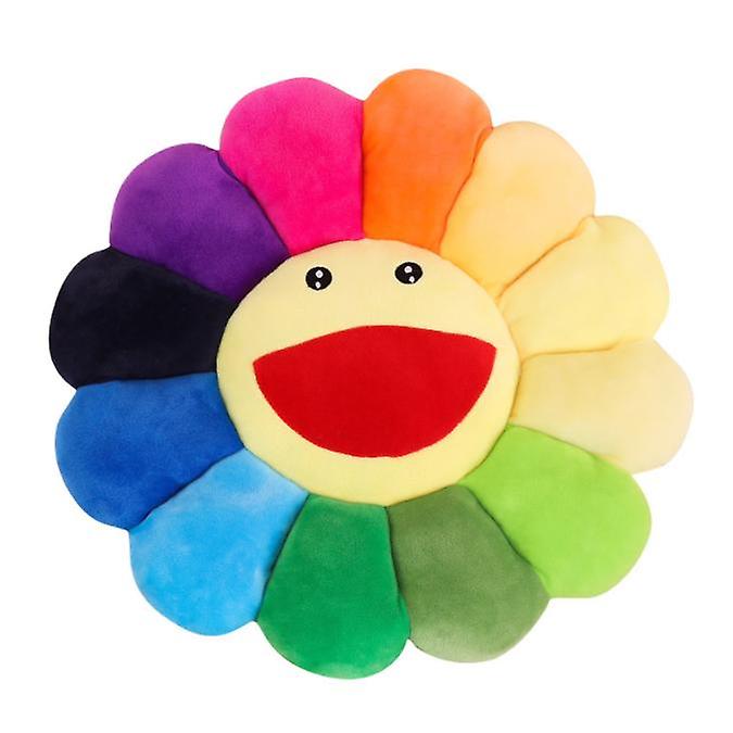 Miman Smile Face Plush Pillow Cushion Mat Pillow Sofa Cushion Colorful Plush Toy