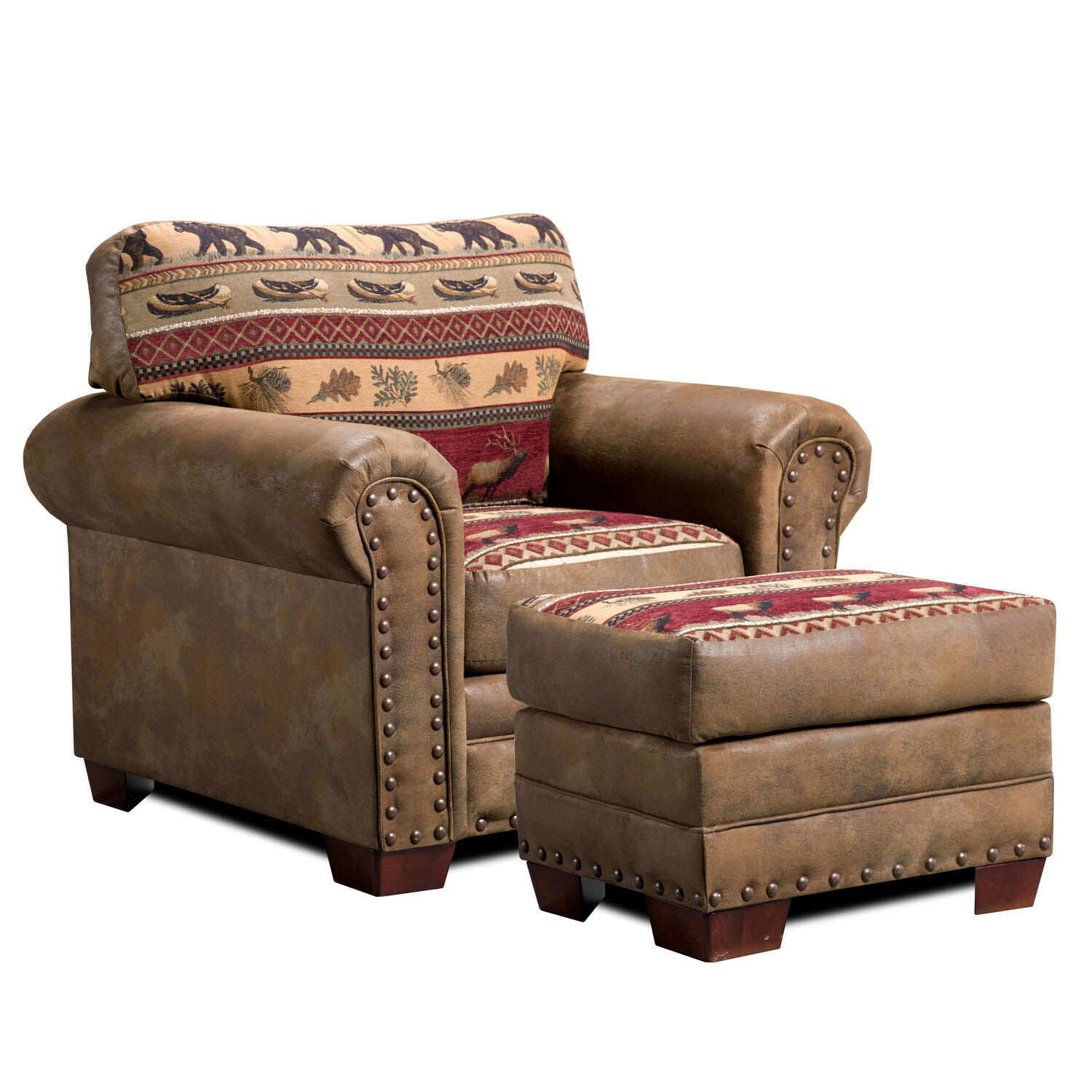 American Furniture Classics Model 8500-10K Sierra Lodge 4-Piece Set