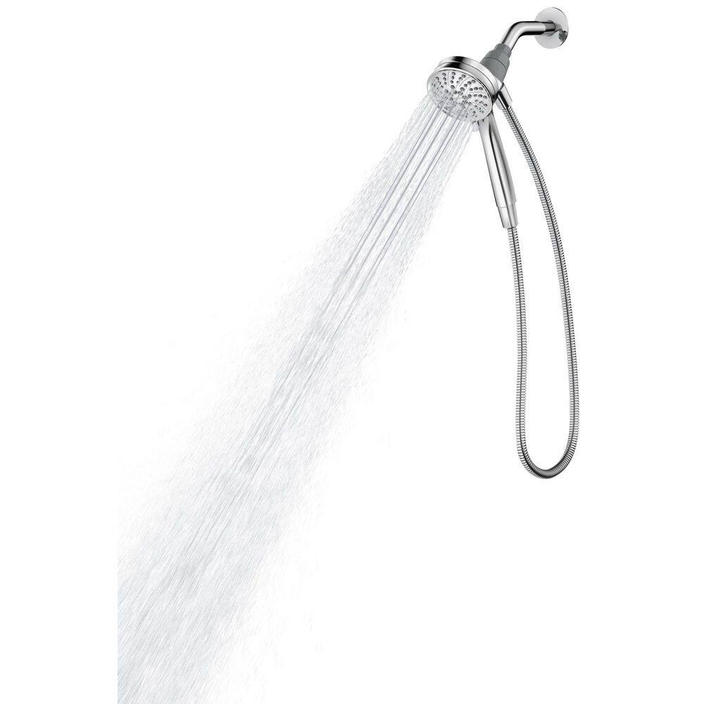 MOEN Attract with Magnetix 6-Spray 3.75 in. Single Wall Mount Handheld Adjustable Shower Head in Chrome 26000